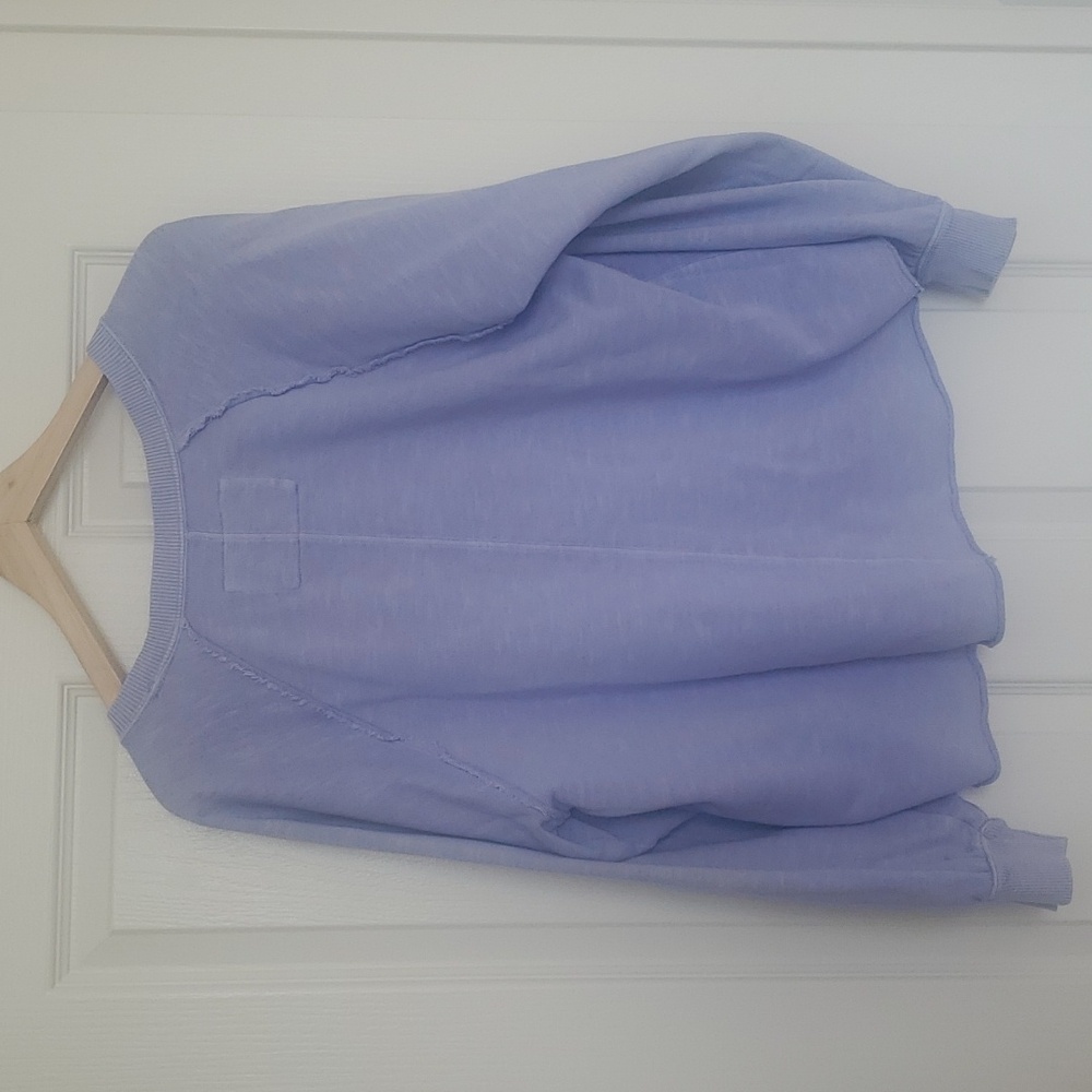 Anthropology high-low knit top,sweaters V neck - Picture 6 of 8